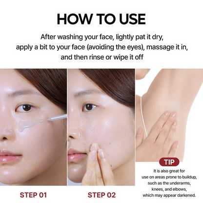 Dr.Melaxin Peel Shot Ampoule Duo (white+black）